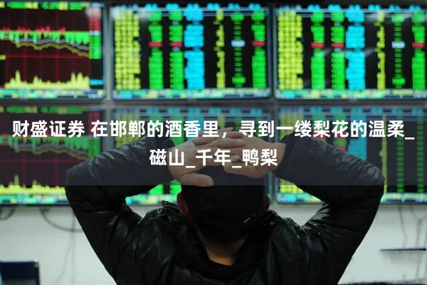 财盛证券 在邯郸的酒香里，寻到一缕梨花的温柔_磁山_千年_鸭梨