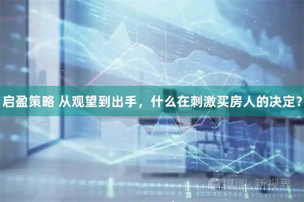启盈策略 从观望到出手，什么在刺激买房人的决定？
